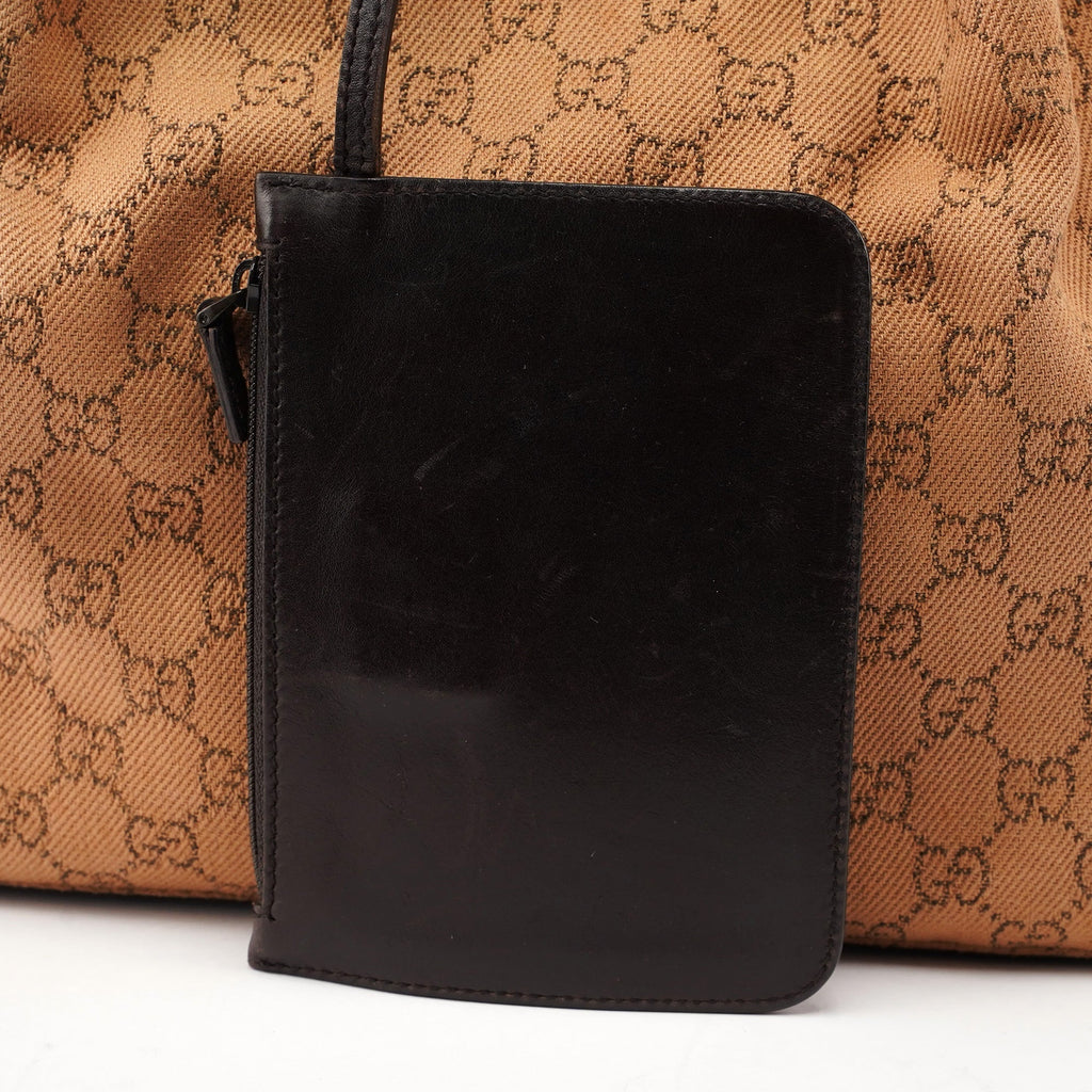 Beige GG Tote Bag