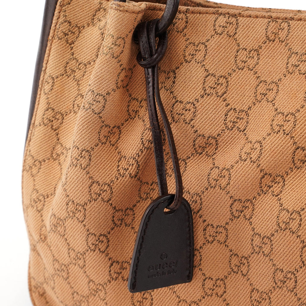 Beige GG Tote Bag