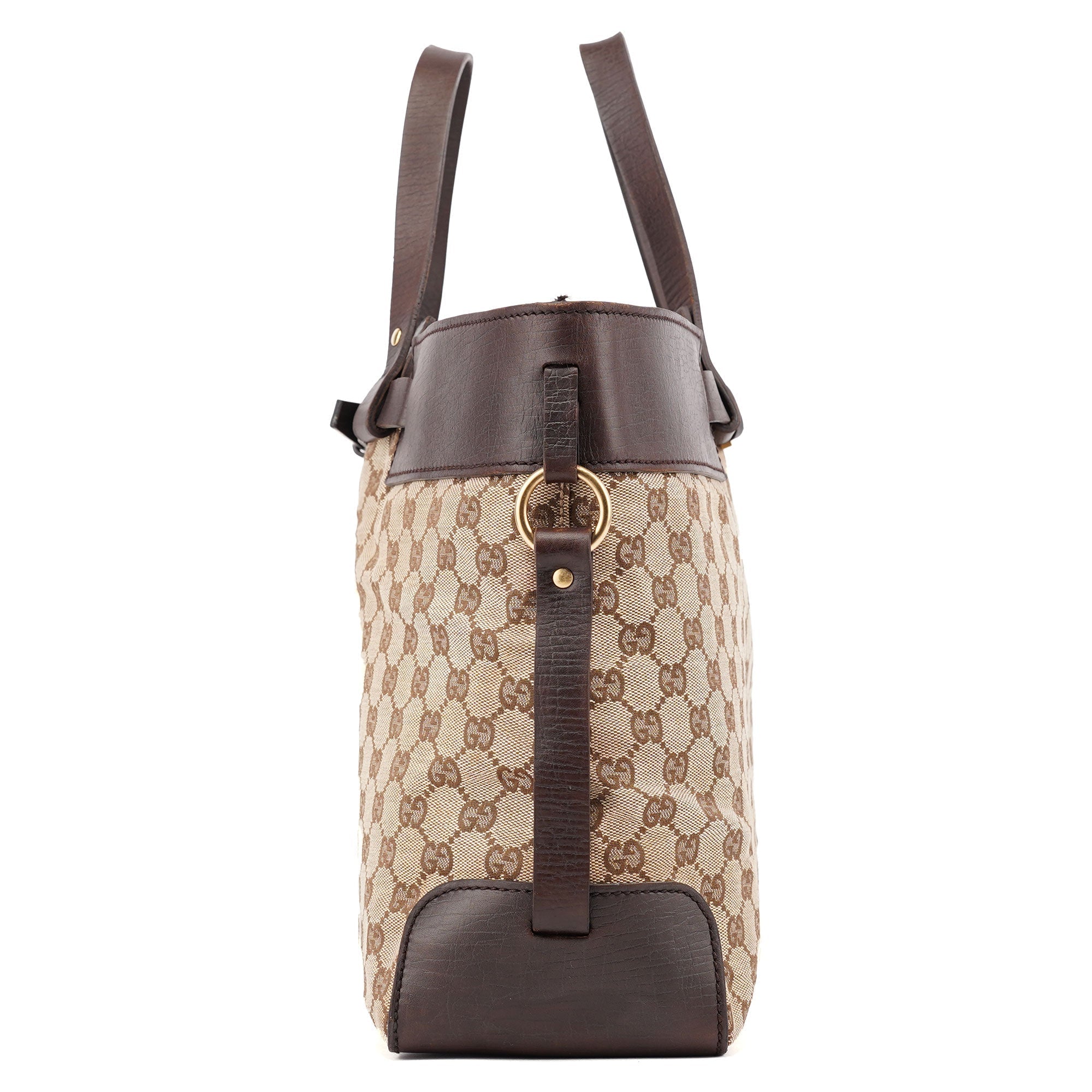 Beige Large GG Tote