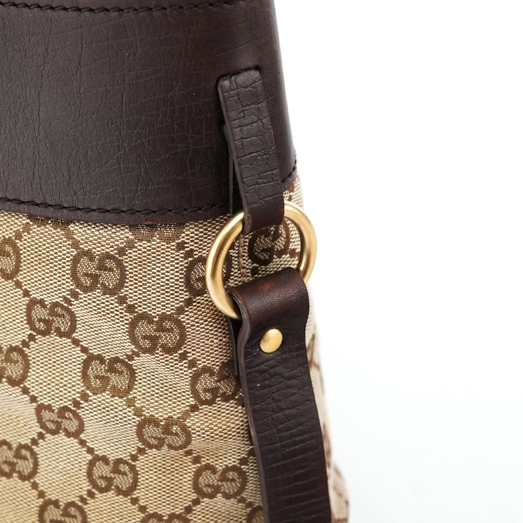 Beige Large GG Tote