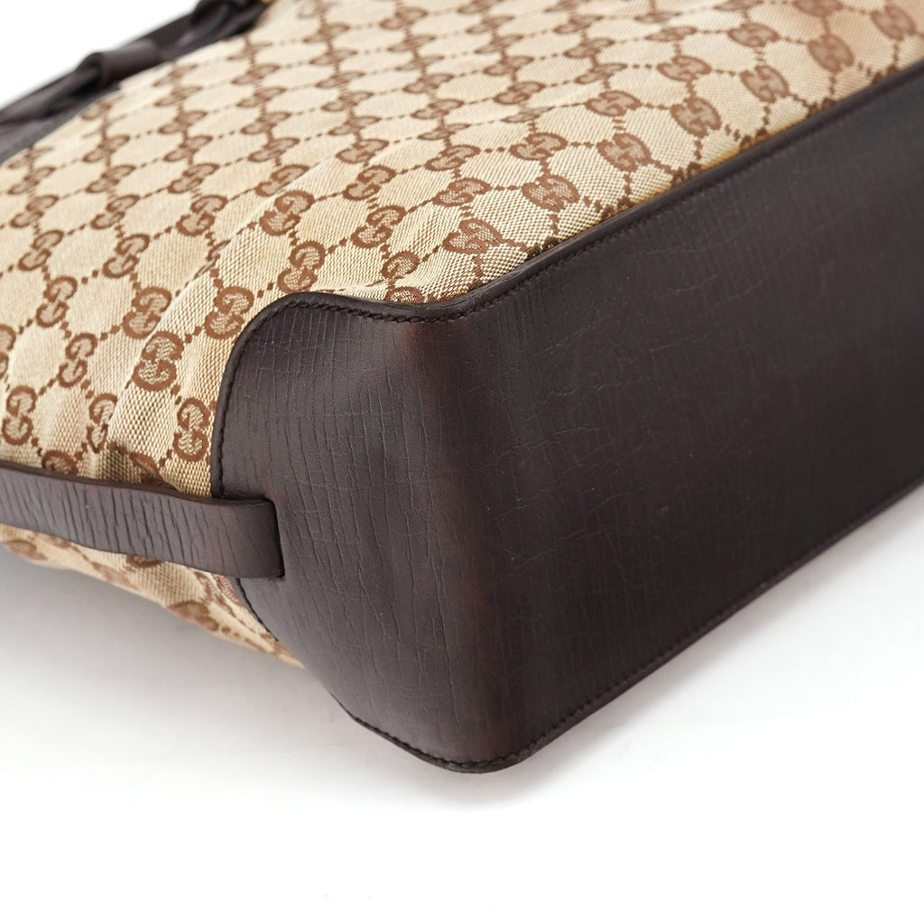 Beige Large GG Tote