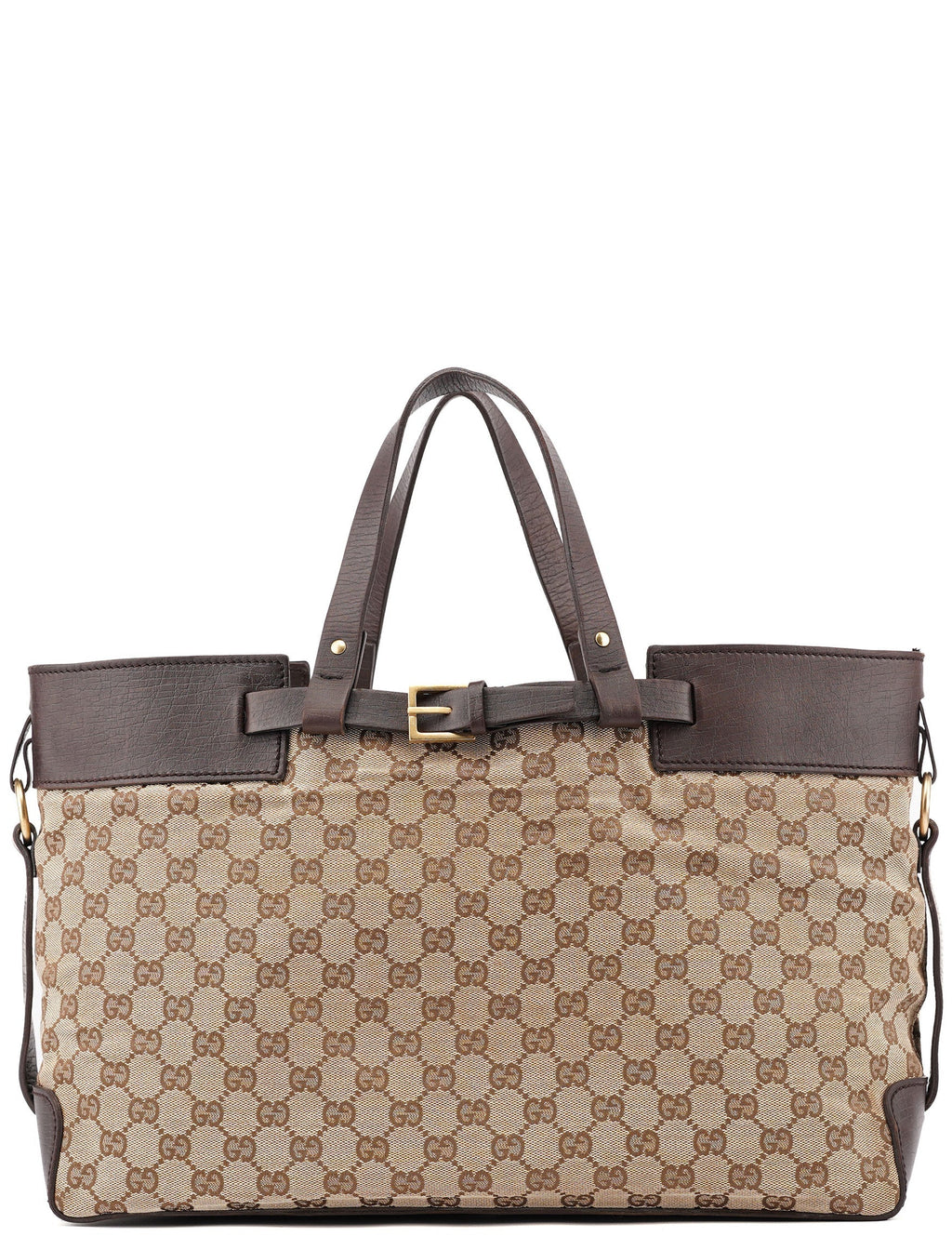Beige Large GG Tote