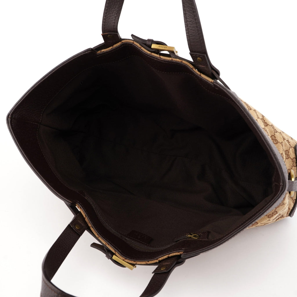 Beige Large GG Tote