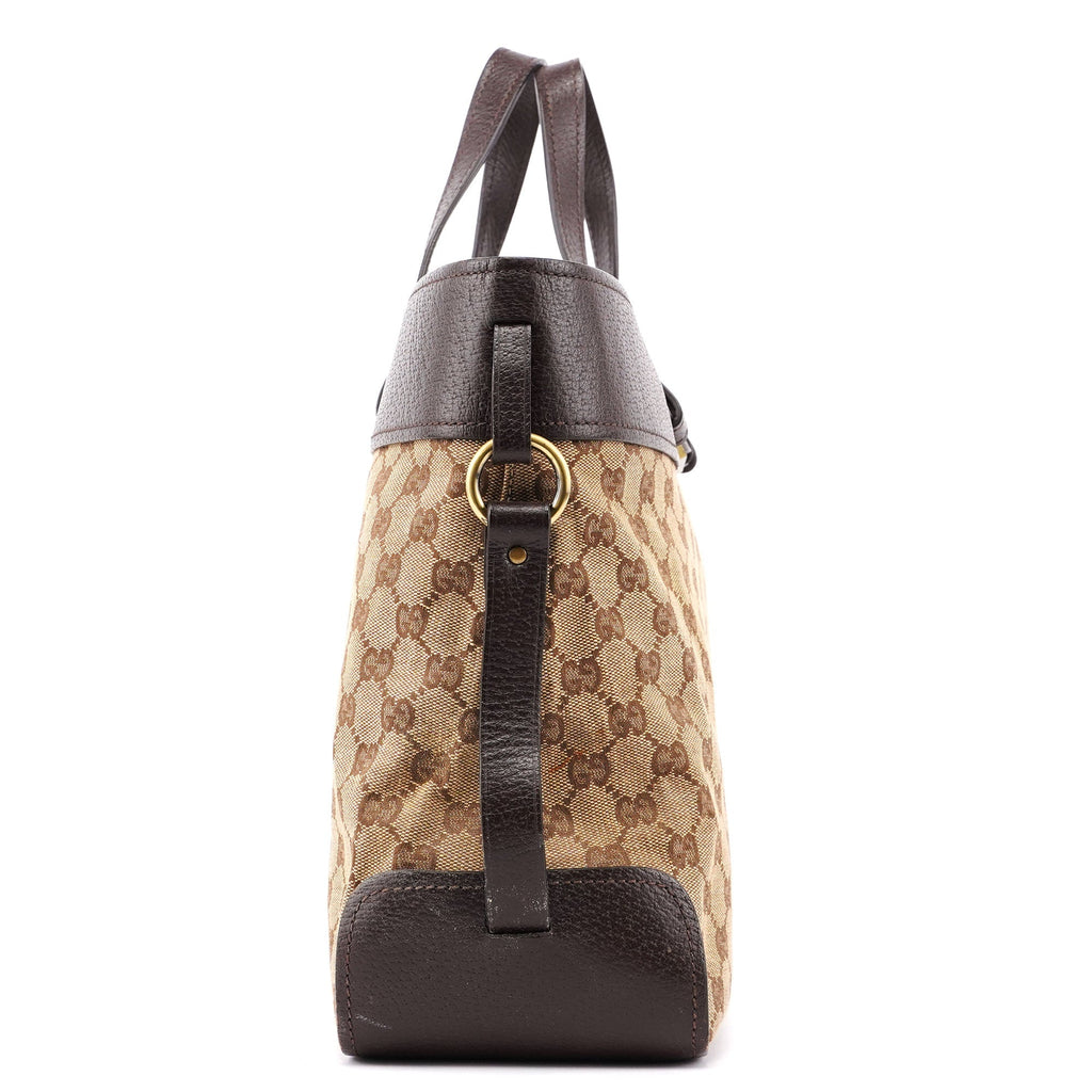 Beige Large GG Tote