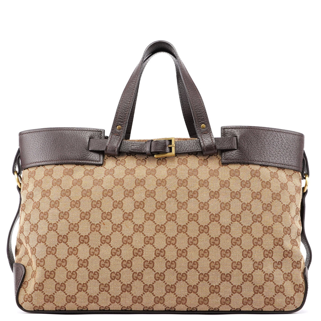 Beige Large GG Tote
