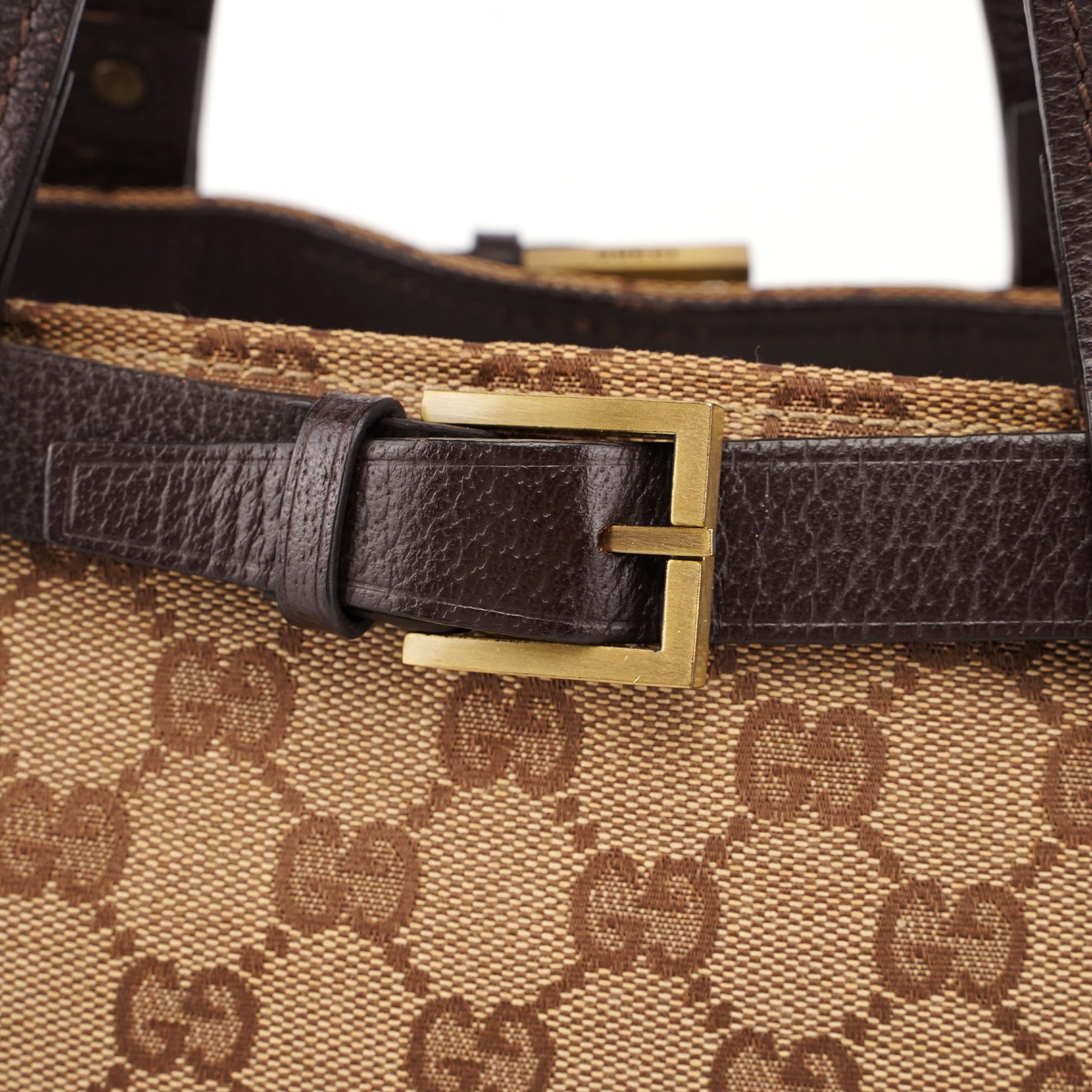 Beige Large GG Tote