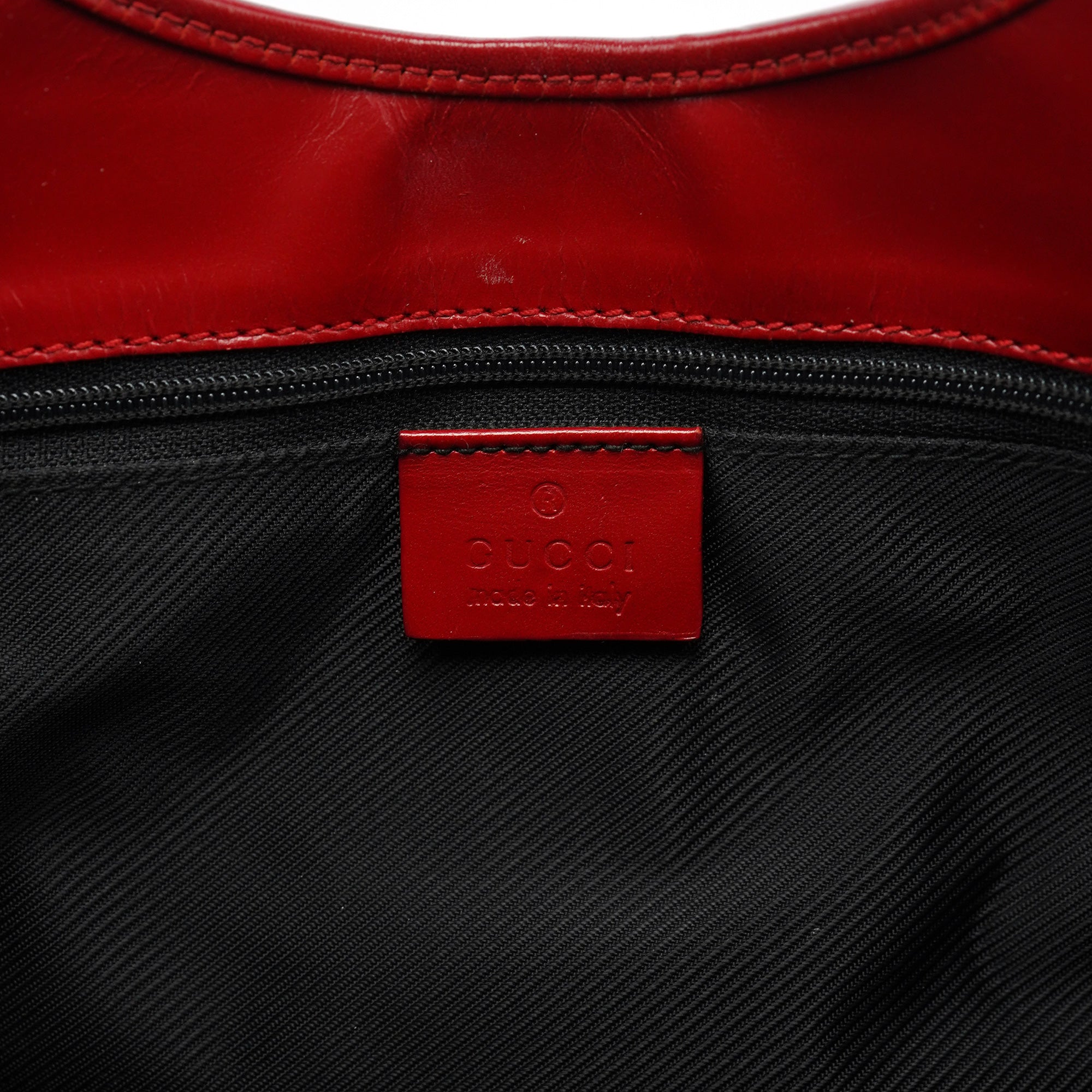 Beige Red GG Jackie Shoulder Bag
