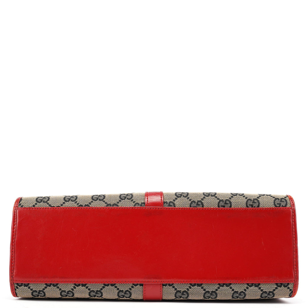 Beige Red GG Jackie Shoulder Bag