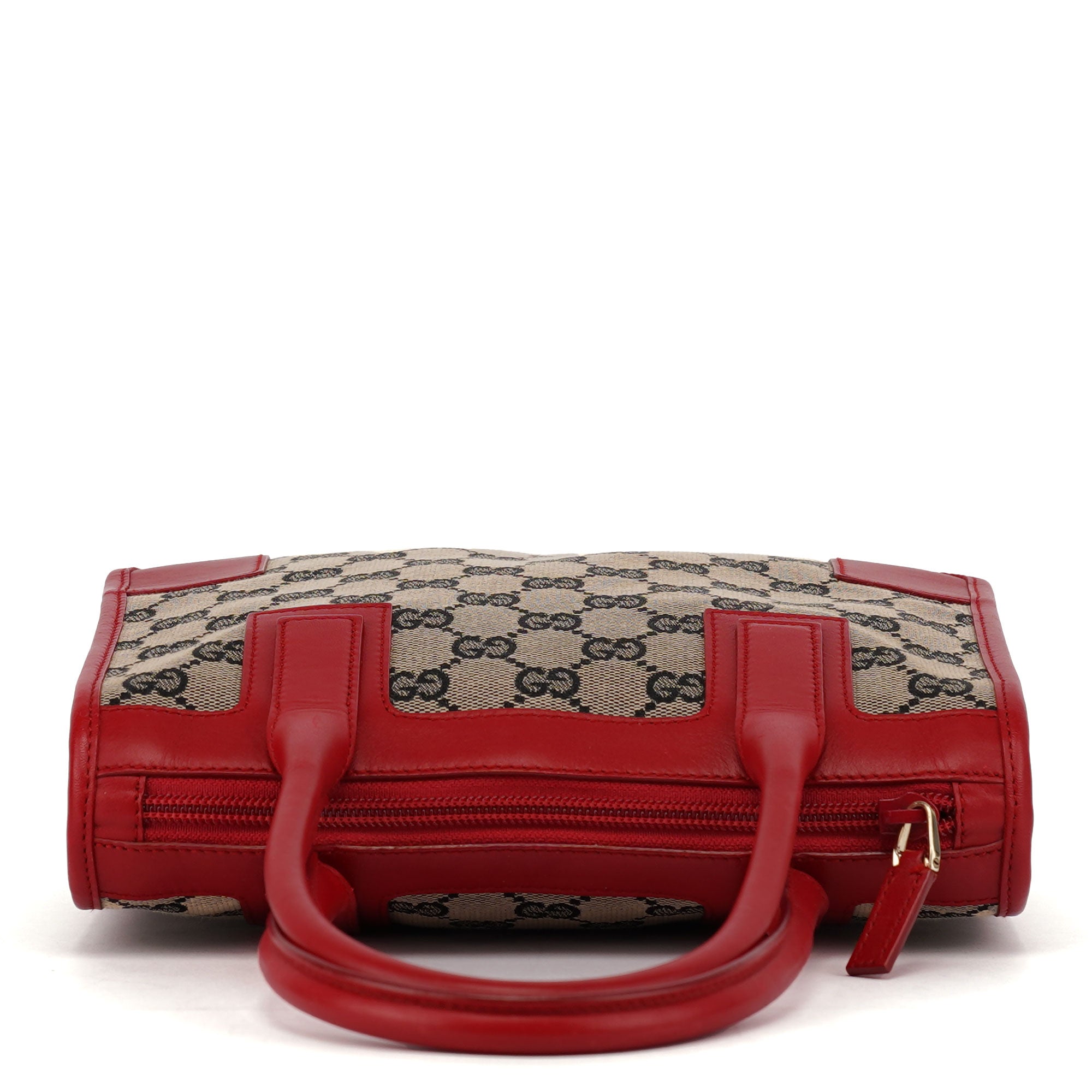 Beige Red GG Tote Bag