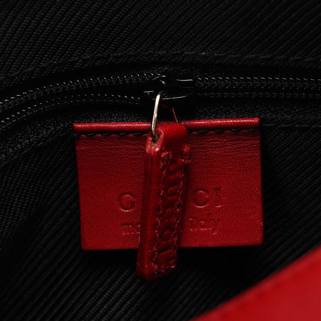 Beige Red GG Tote Bag