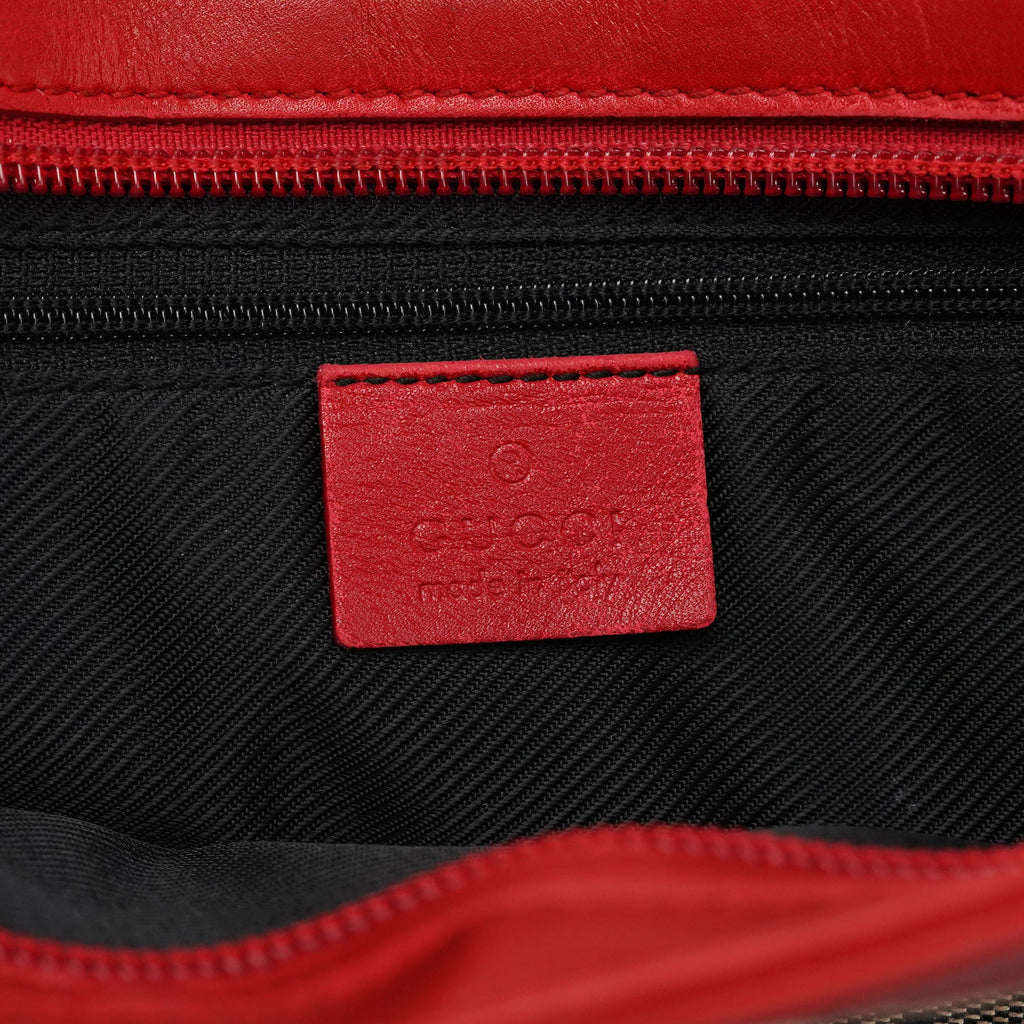 Beige Red GG Tote Bag