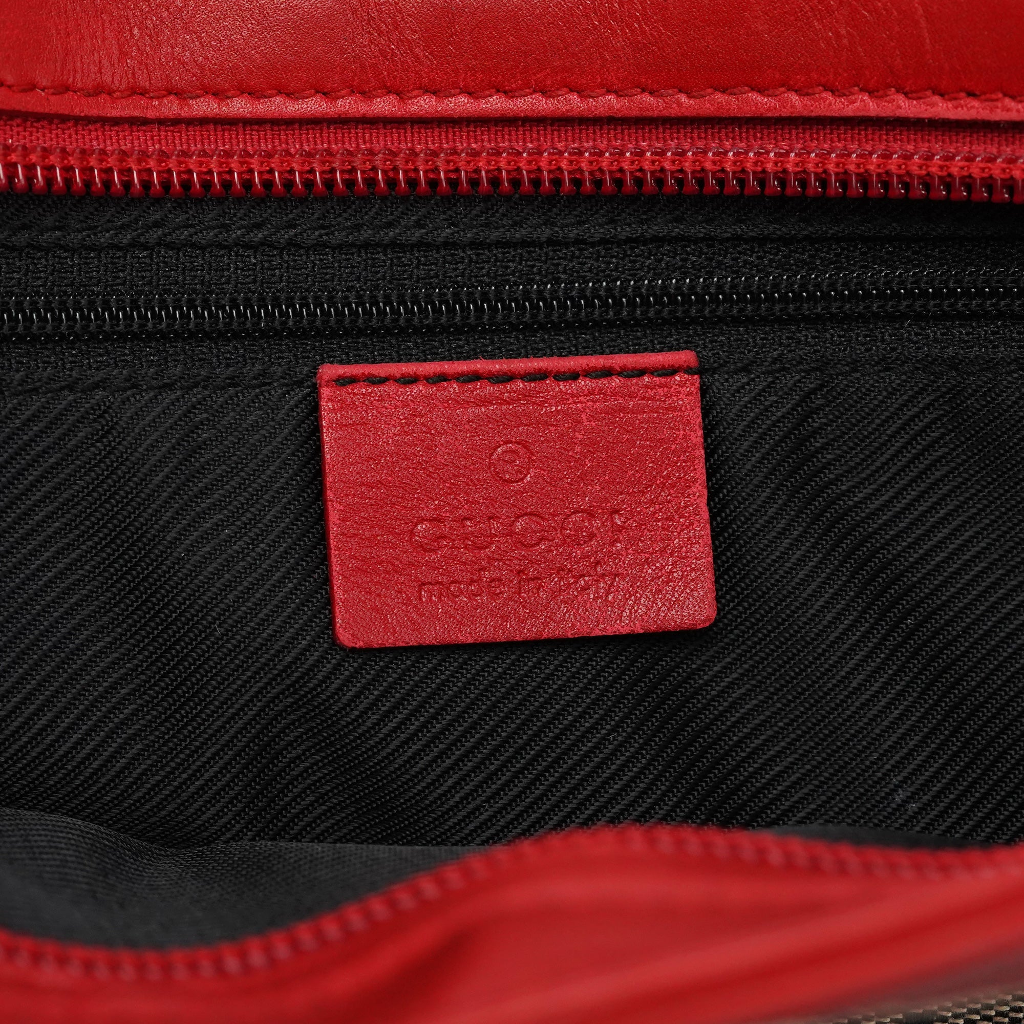 Beige Red GG Tote Bag