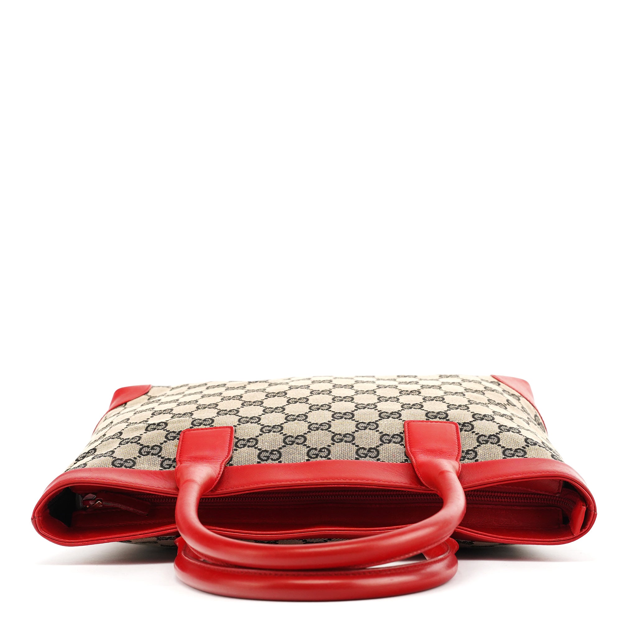 Beige Red GG Tote Bag