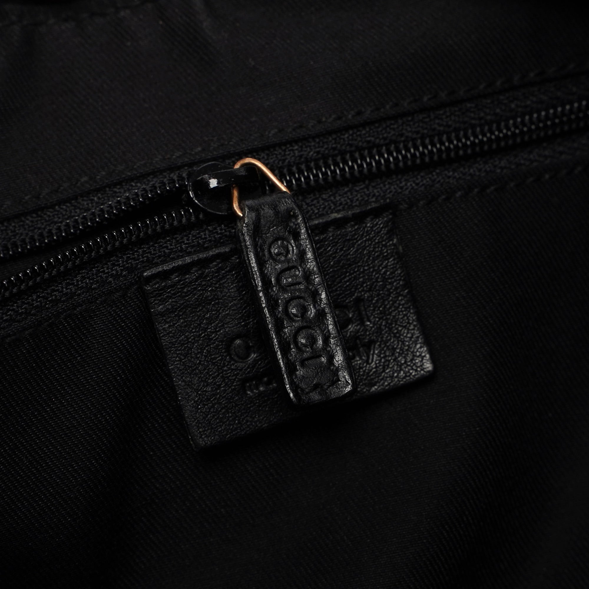 Black Buffalo Leather Hobo Shoulder Bag