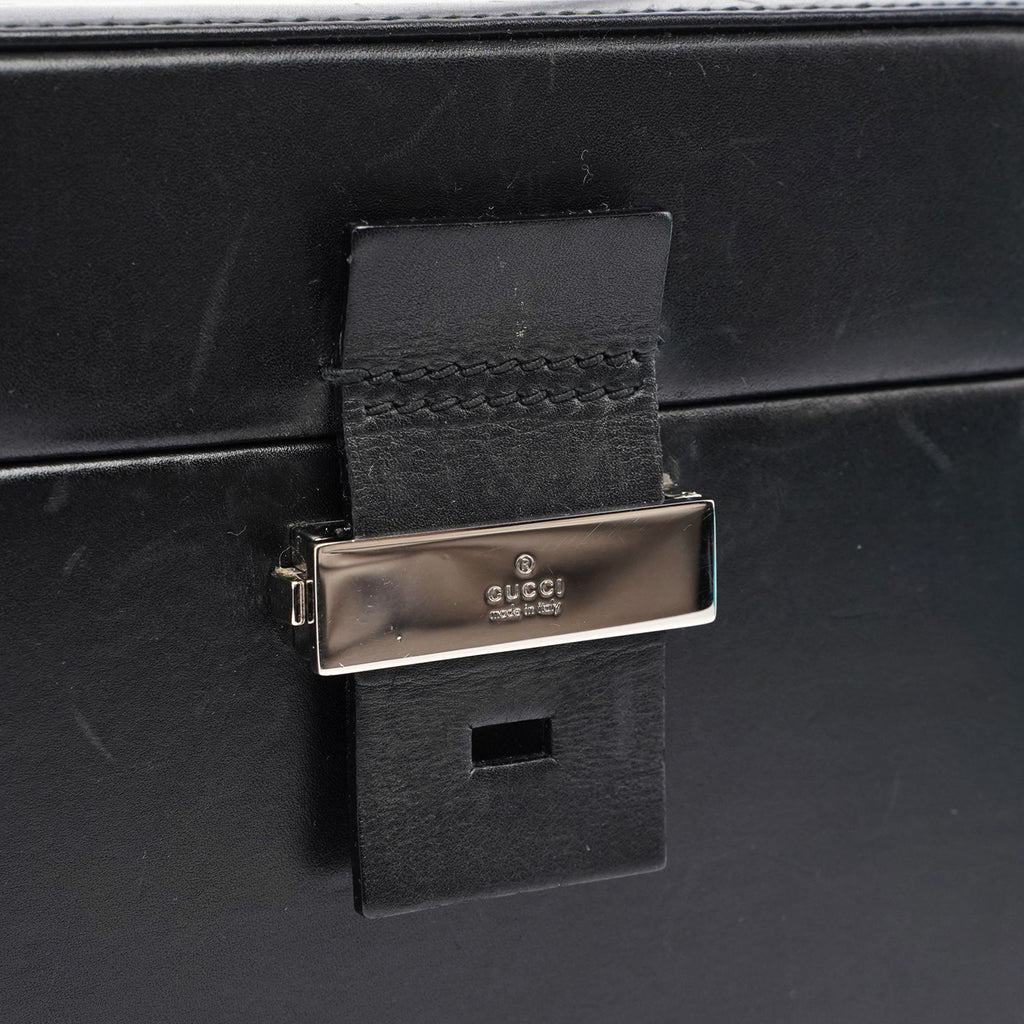 Black Calf Cosmetic Bag