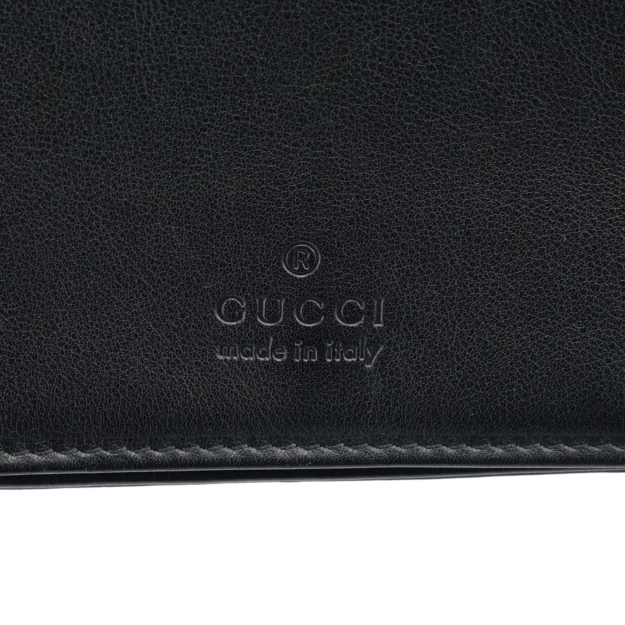 Black Calfskin Bamboo Flap Shoulder Bag