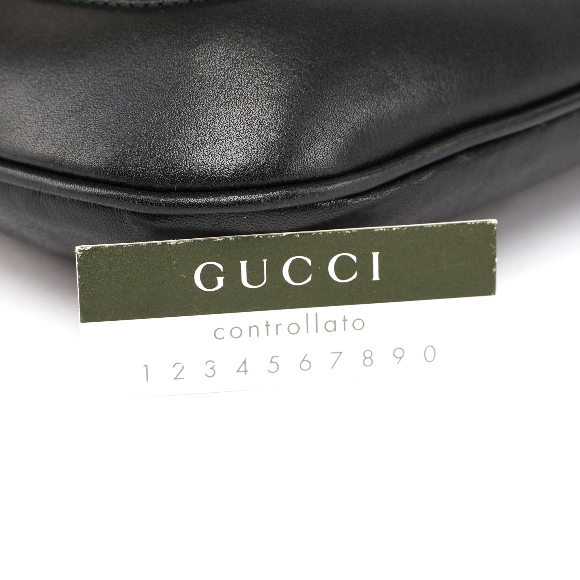 Black Calfskin Chain Bag
