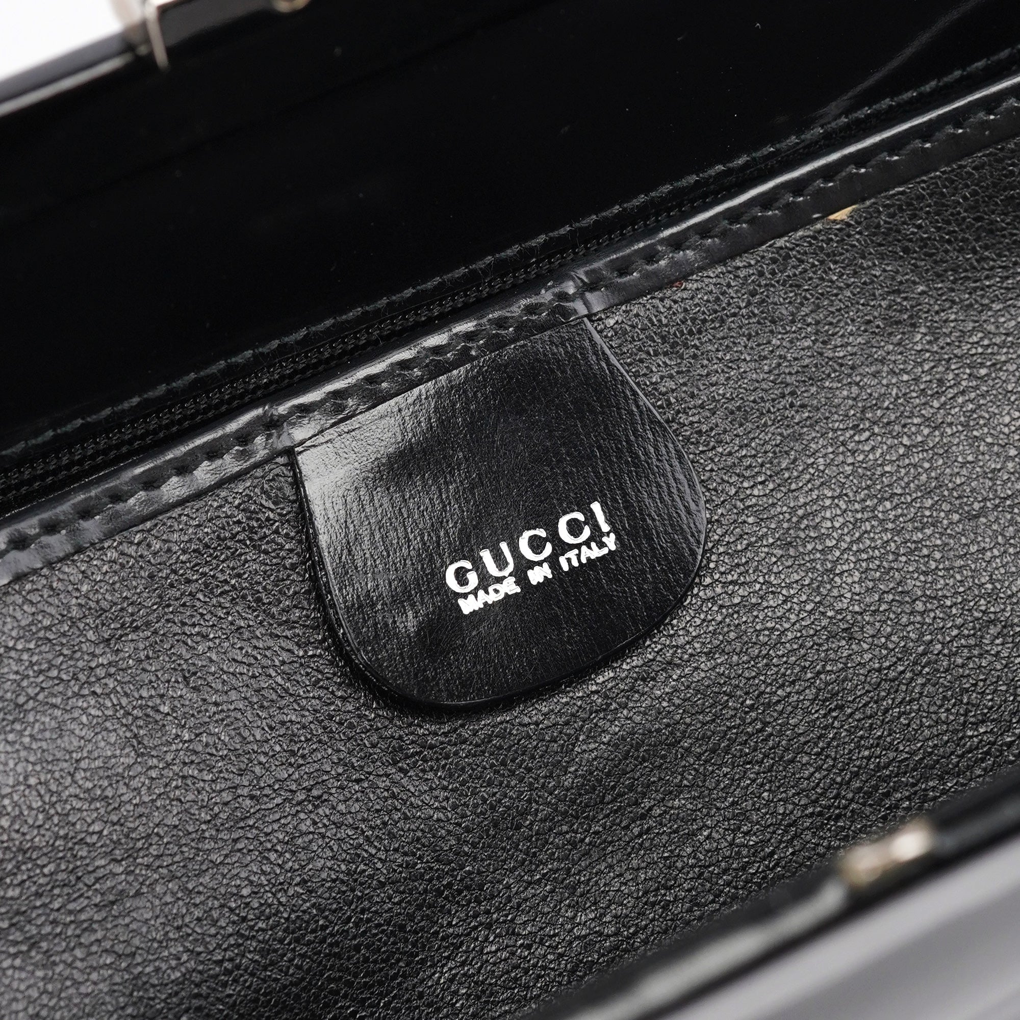 Black Calfskin Clutch Handbag