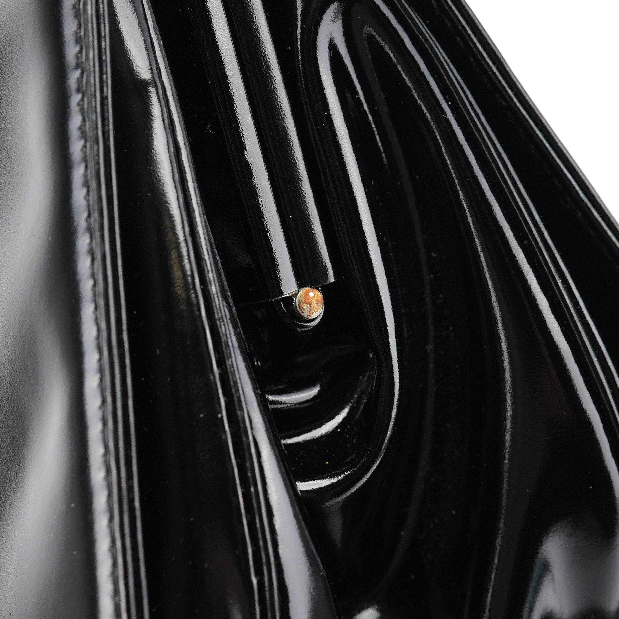 Black Calfskin Clutch Handbag
