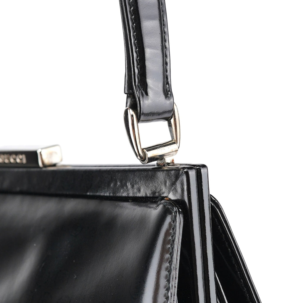 Black Calfskin Clutch Handbag