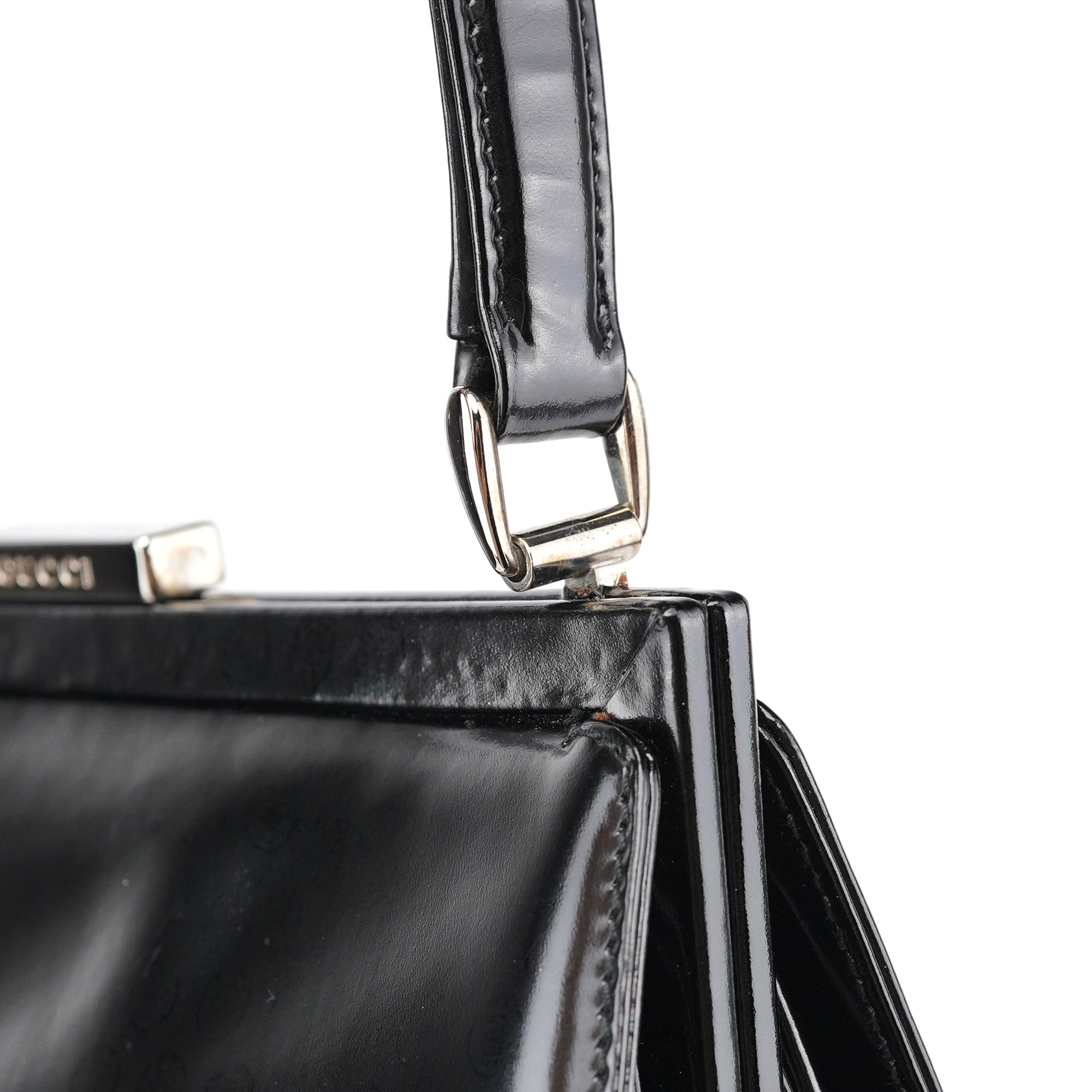 Black Calfskin Clutch Handbag