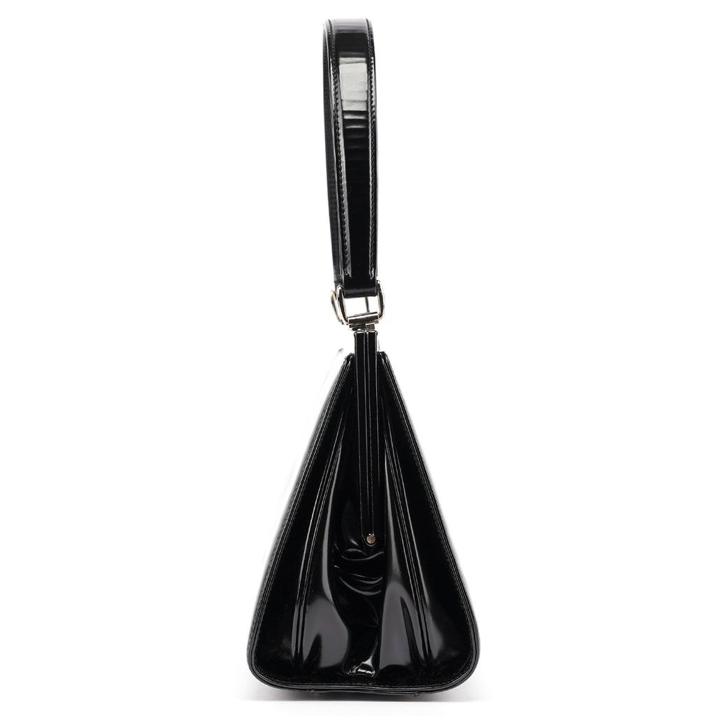 Black Calfskin Clutch Handbag