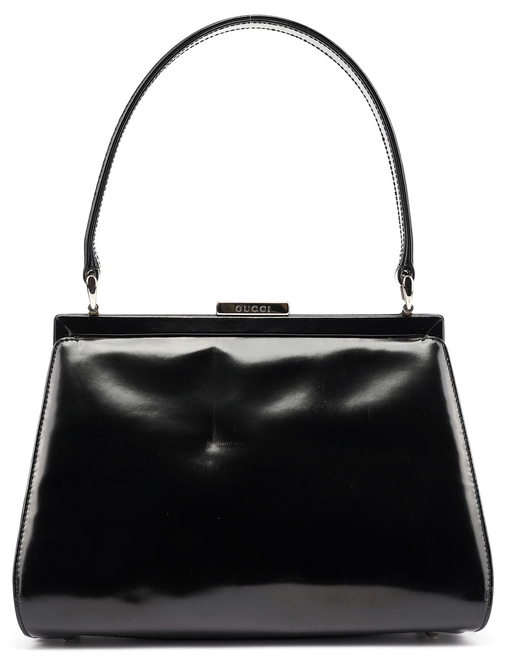 Black Calfskin Clutch Handbag