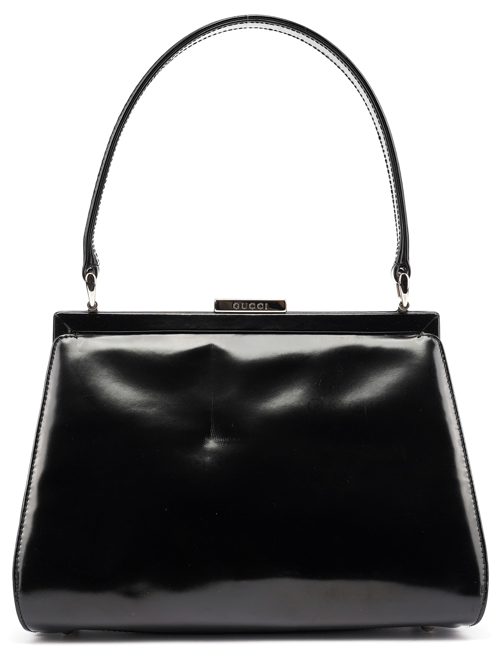 Black Calfskin Clutch Handbag