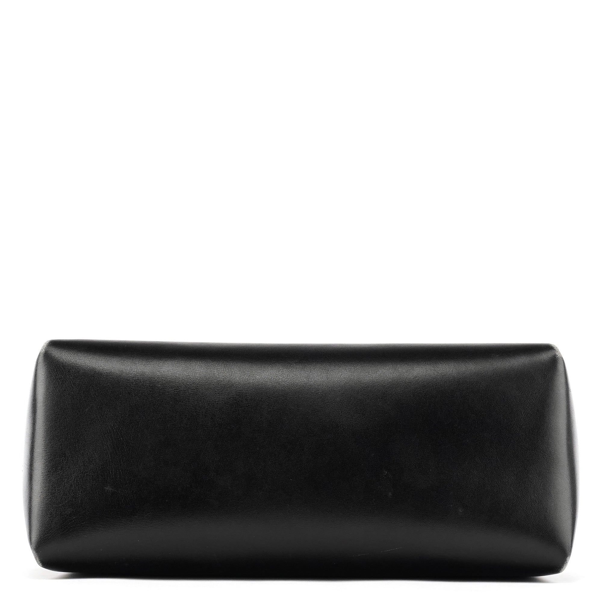 Black Calfskin G Shoulder Bag