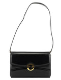 Black Calfskin GG Shoulder Bag