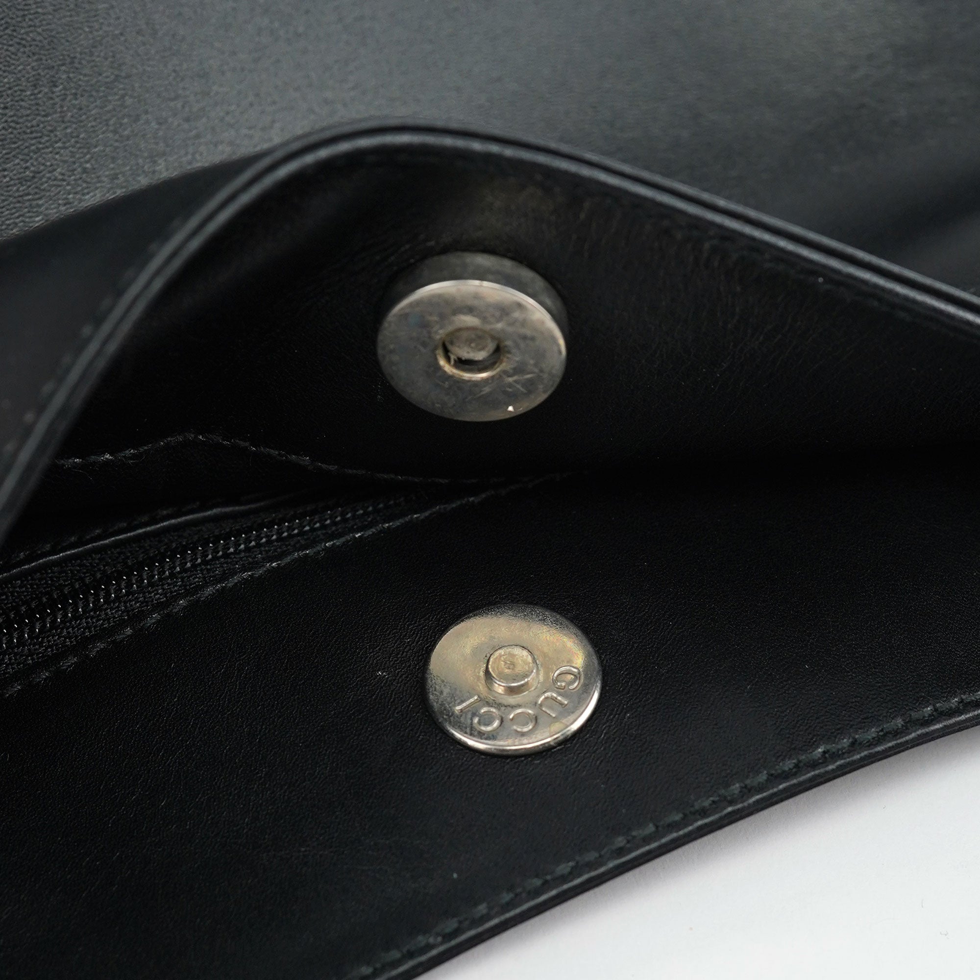 Black Calfskin Hobo Shoulder Bag