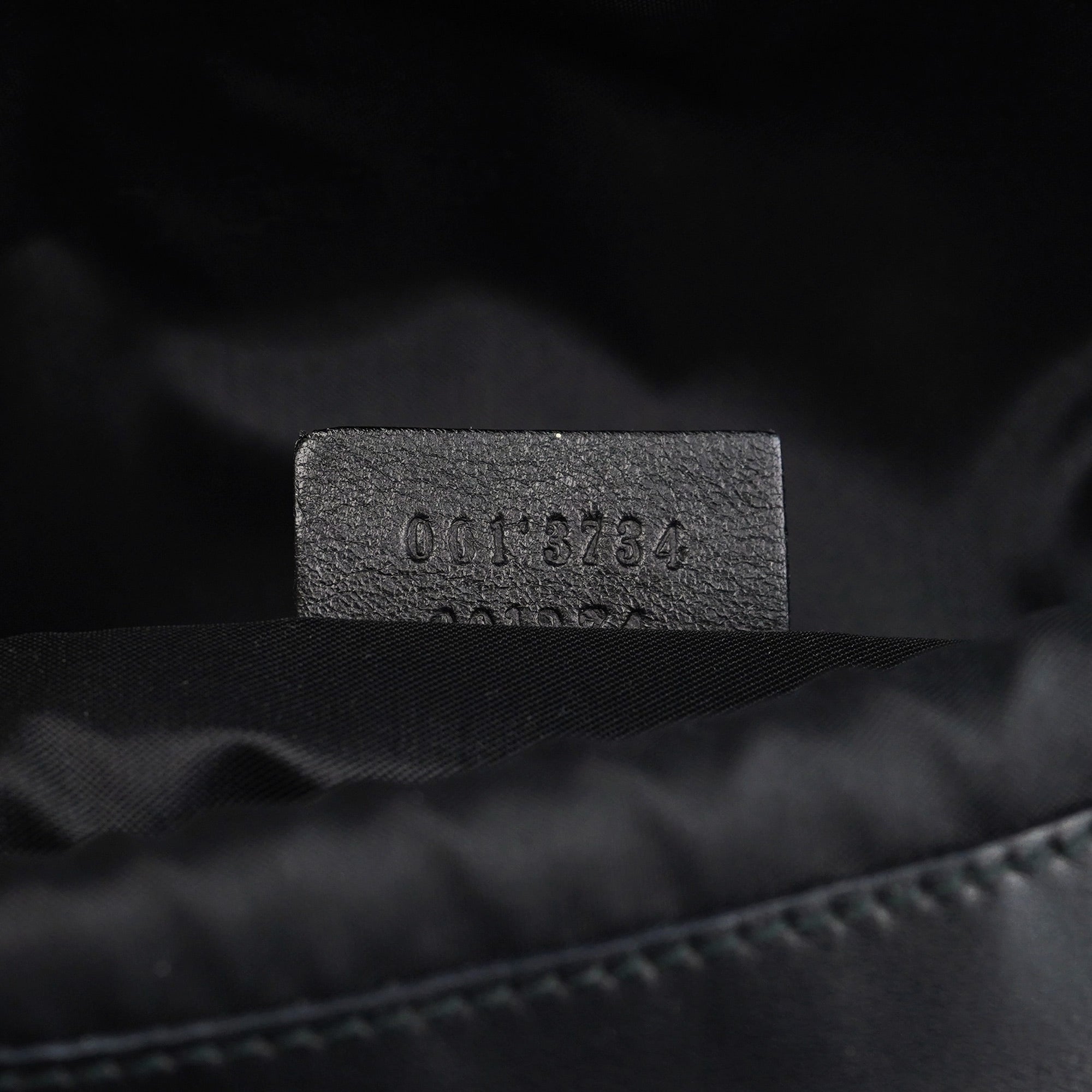 Black Calfskin Jackie Shoulder Bag