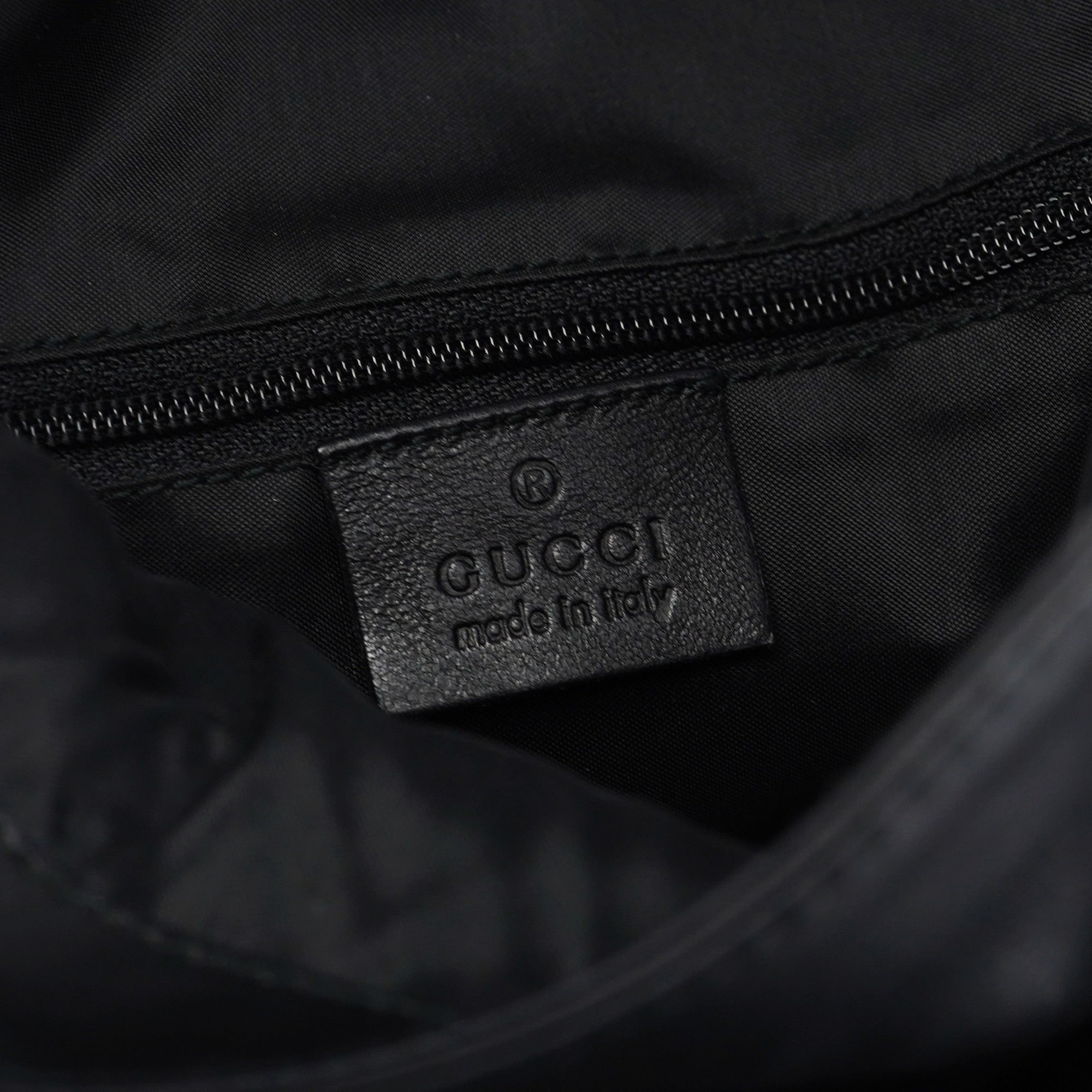 Black Calfskin Jackie Shoulder Bag