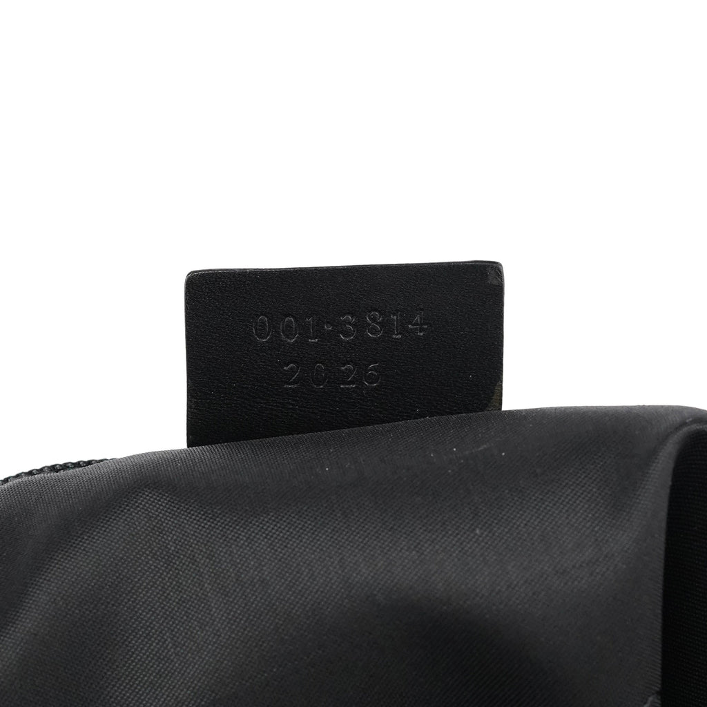 Black Calfskin Leather Shoulder Bag