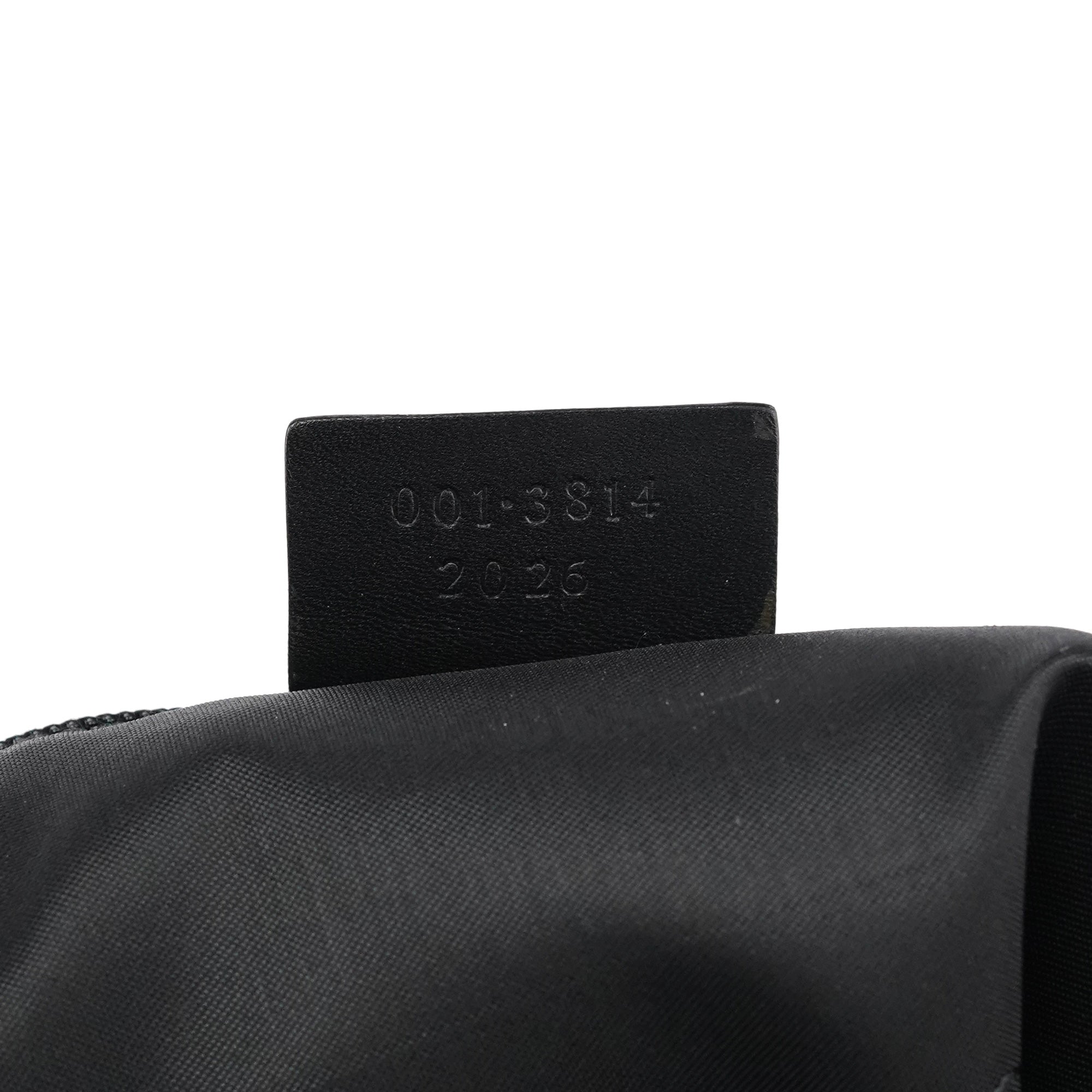 Black Calfskin Leather Shoulder Bag