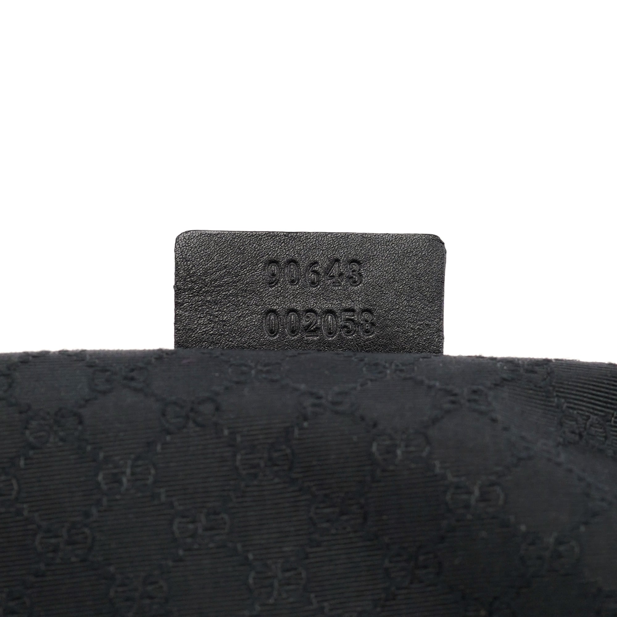 Black Calfskin Shoulder Bag