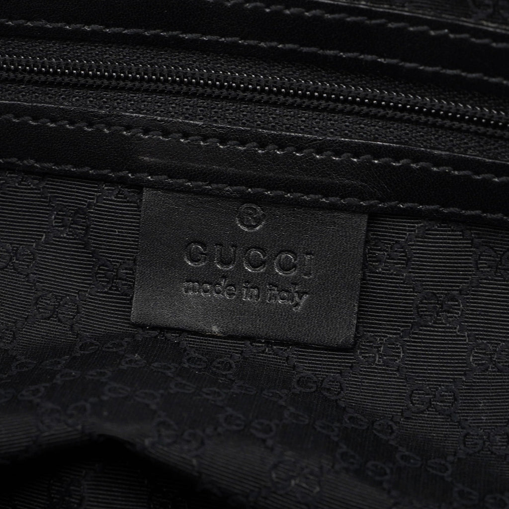 Black Calfskin Studs Tote