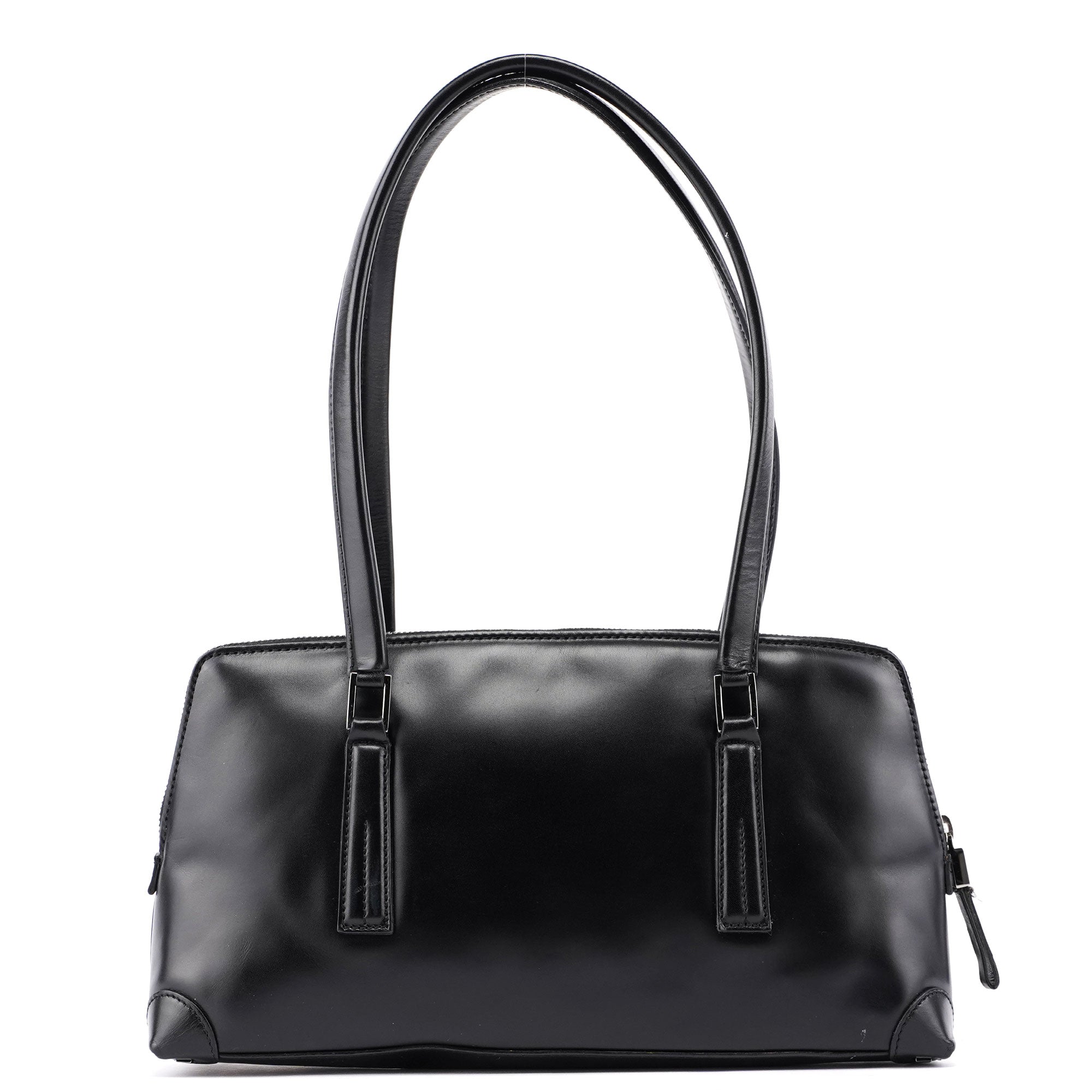 Black Calfskin Studs Tote
