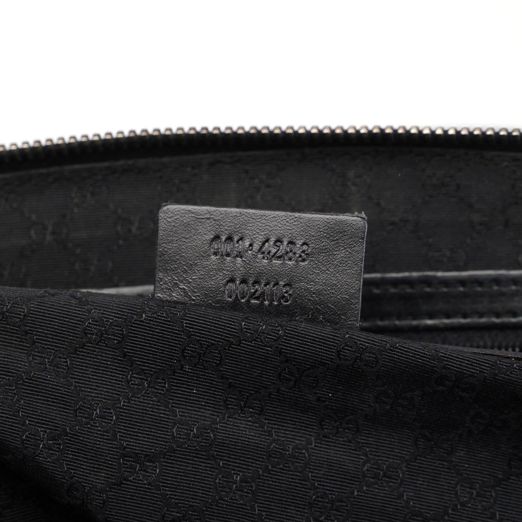 Black Calfskin Studs Tote