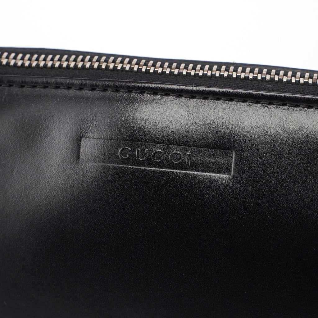 Black Calfskin Studs Tote