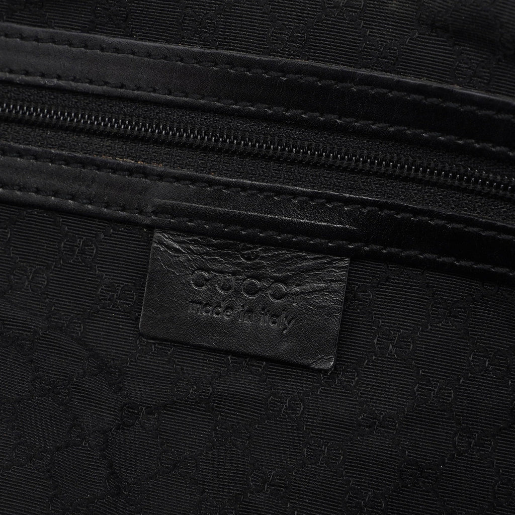 Black Calfskin Studs Tote