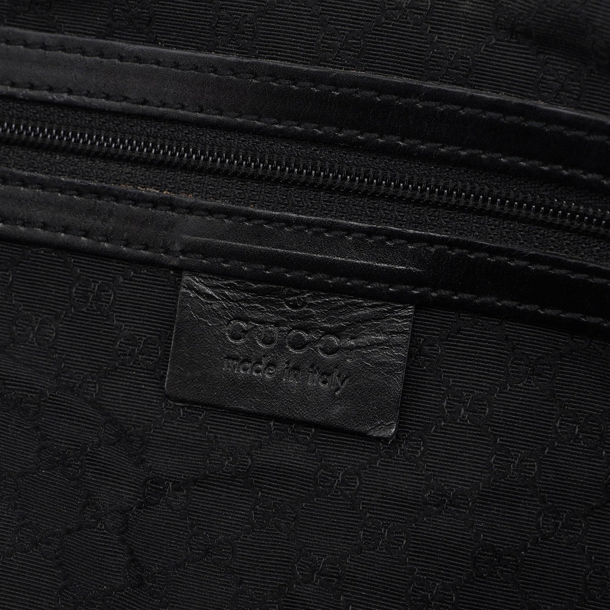 Black Calfskin Studs Tote
