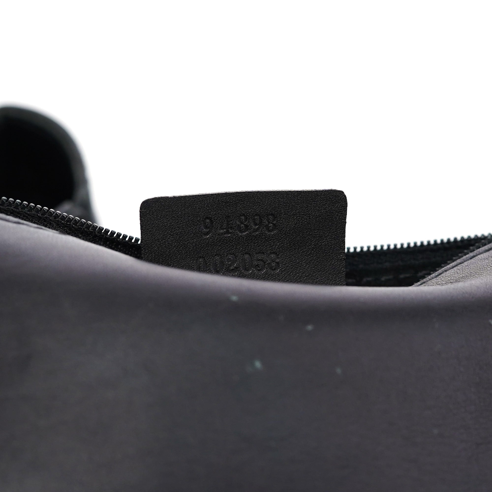 Black Calfskin Tote Bag