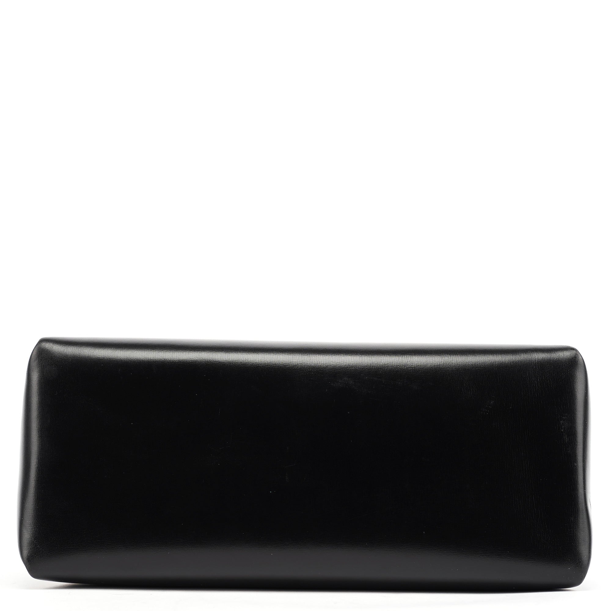 Black Calfskin Turnlock G Shoulder Bag