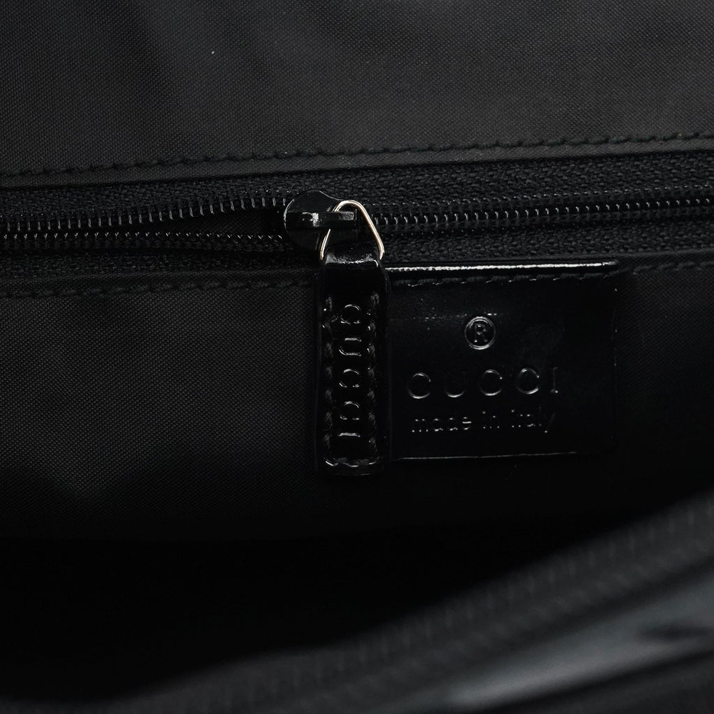 Black Canvas Bamboo 2-Way Tote Bag