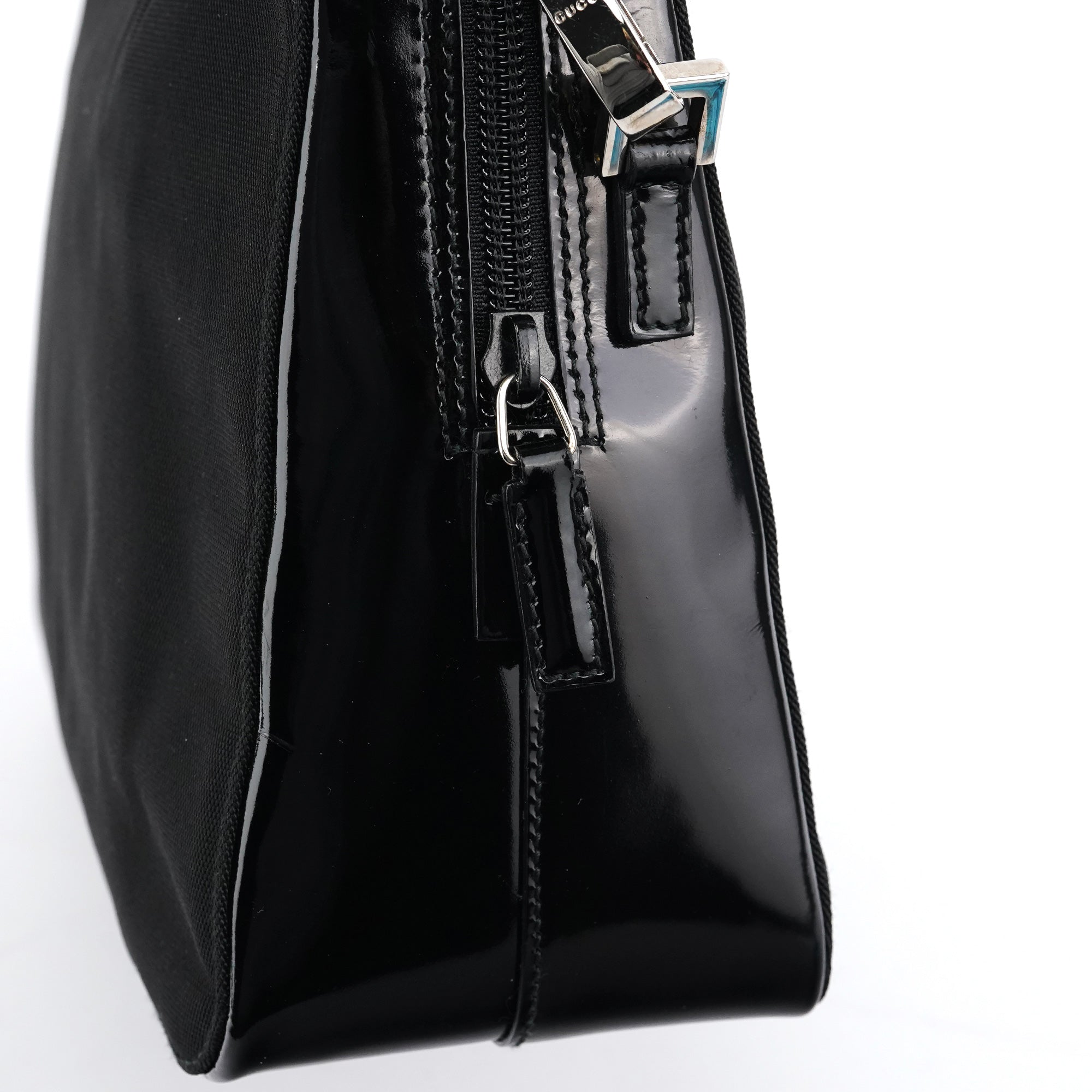 Black Canvas Bamboo 2-Way Tote Bag