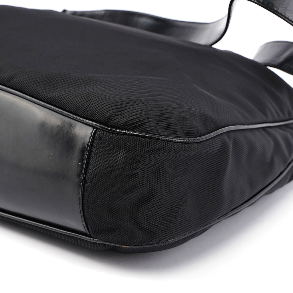 Black Canvas Bamboo 2Way Bag