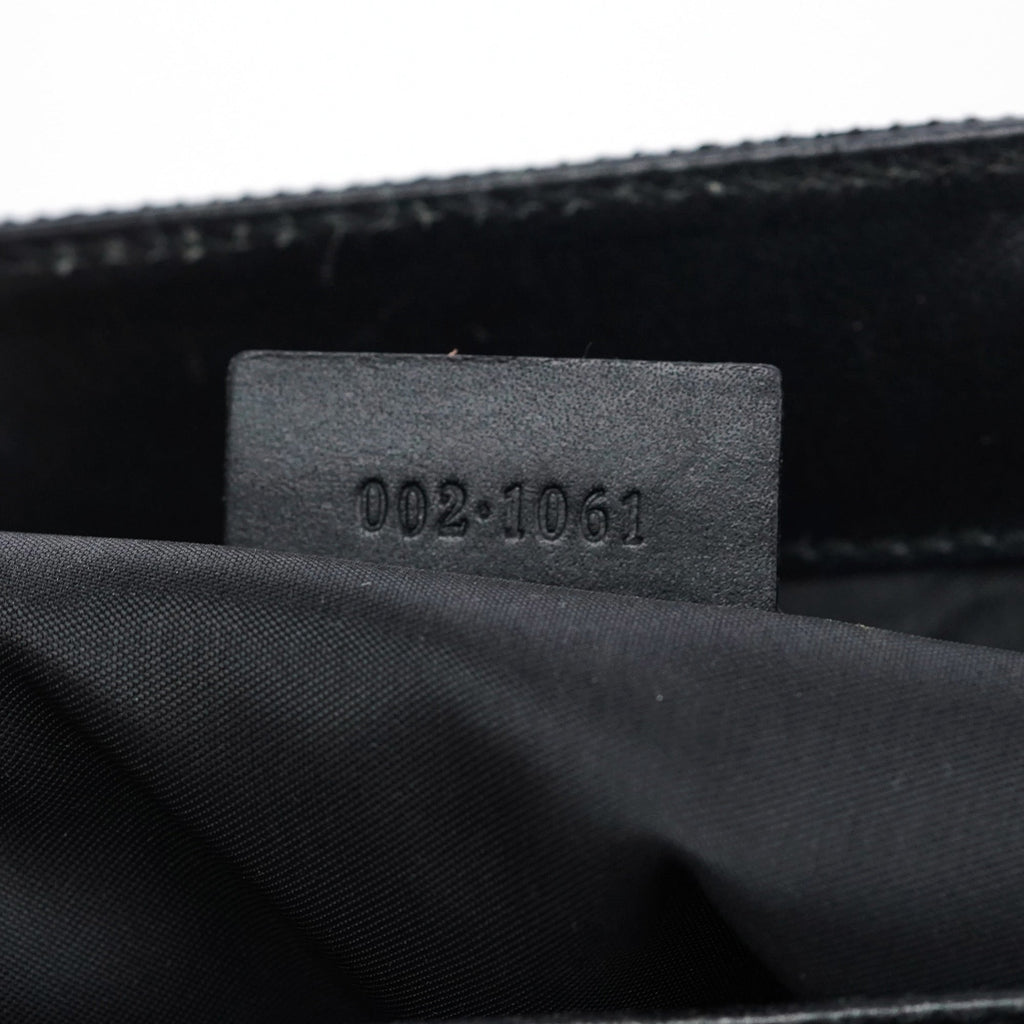 Black Canvas Bamboo Tote Bag