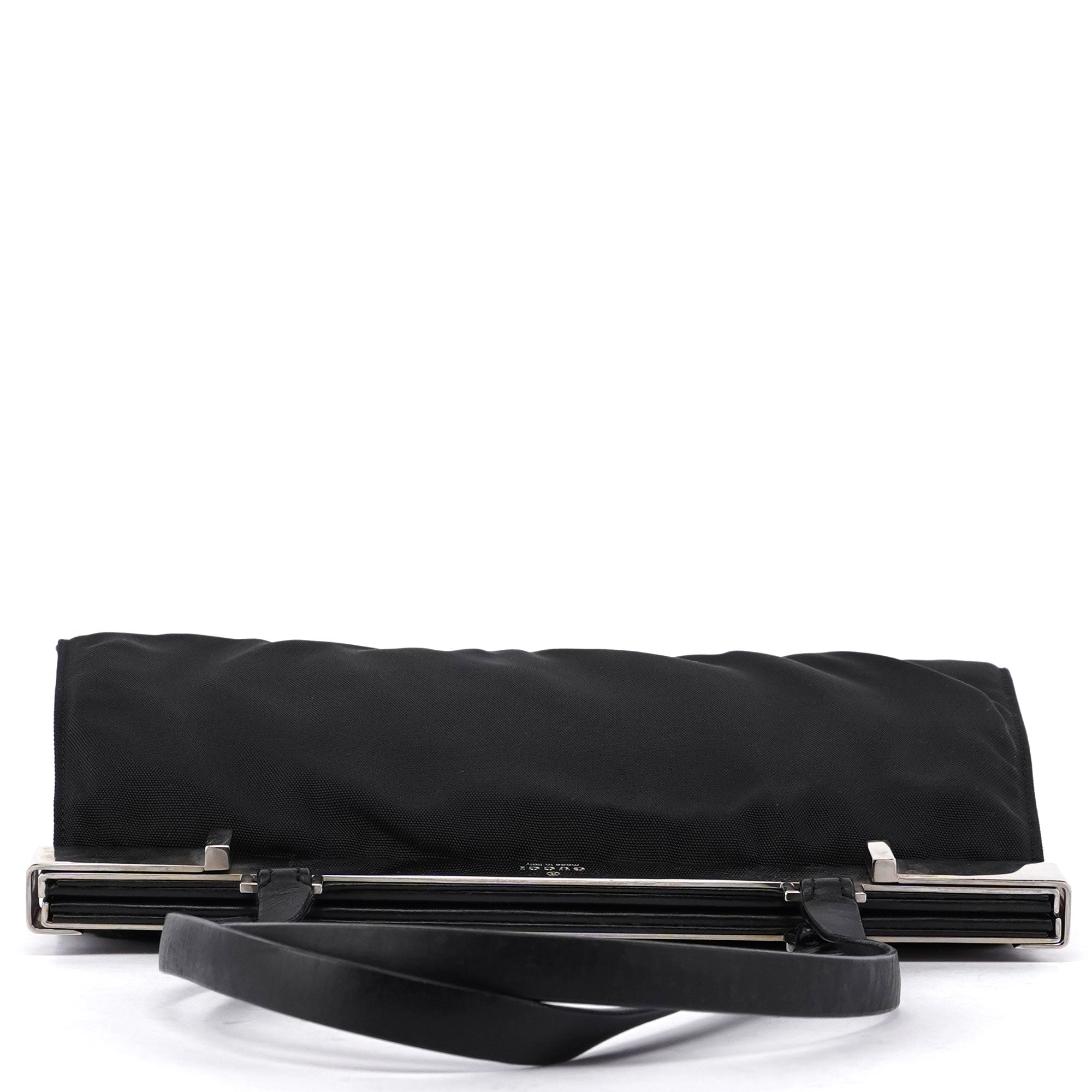 Black Canvas Gold Tote