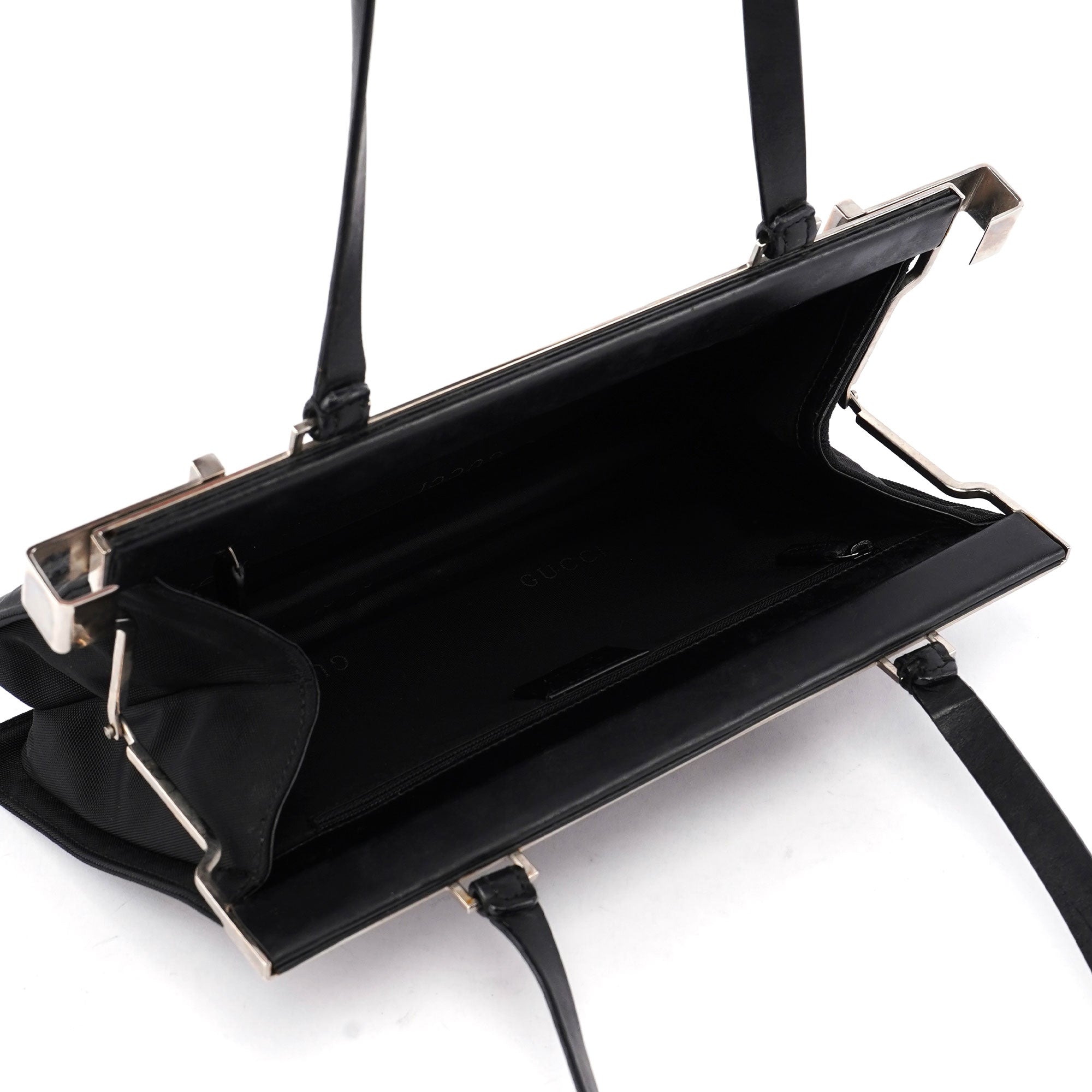Black Canvas Gold Tote